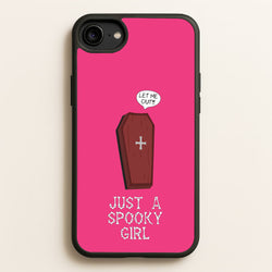 Just A Spooky Girl  - Halloween Phone Case for iPhone 6 / 7 / 8 / SE