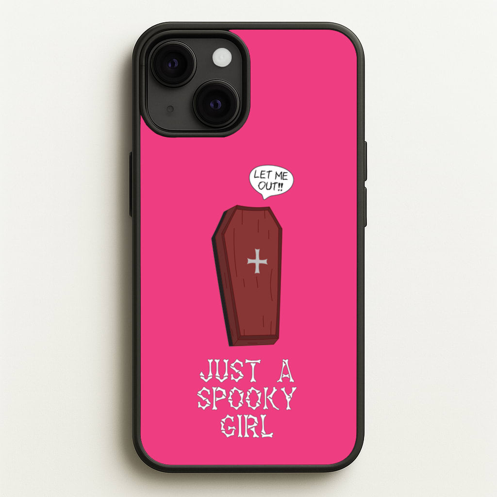 Just A Spooky Girl  - Halloween Phone Case for iPhone 13