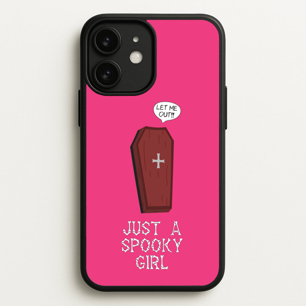 Just A Spooky Girl  - Halloween Phone Case for iPhone 11