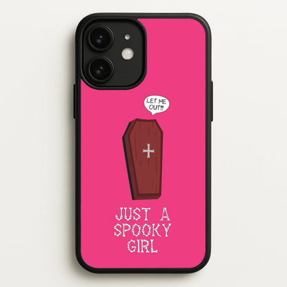 Just A Spooky Girl  - Halloween Phone Case for iPhone 11