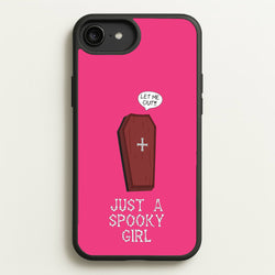 Just A Spooky Girl  - Halloween Phone Case for iPhone 6 Plus / 7 Plus / 8 Plus