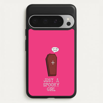 Just A Spooky Girl  - Halloween Phone Case for Google Pixel 9 Pro XL