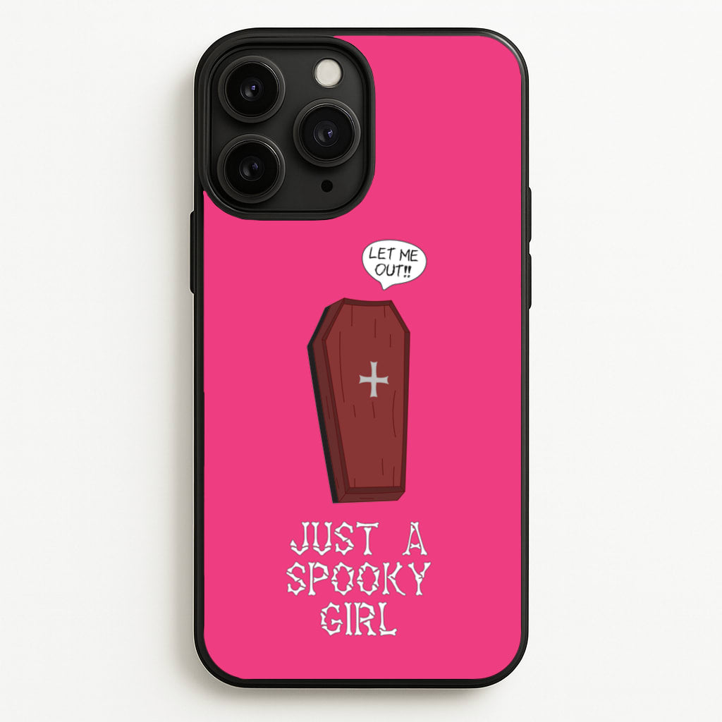 Just A Spooky Girl  - Halloween Phone Case for iPhone 11 Pro