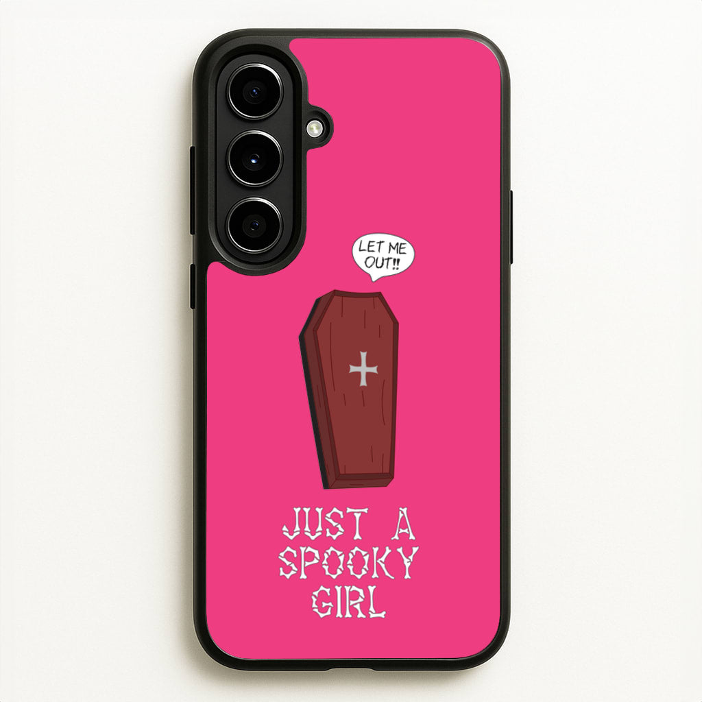 Just A Spooky Girl  - Halloween Phone Case for Galaxy A56