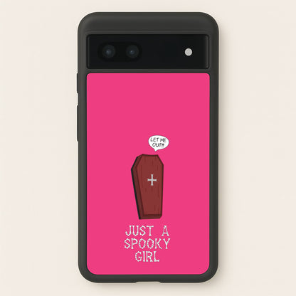 Just A Spooky Girl  - Halloween Phone Case for Google Pixel 6a