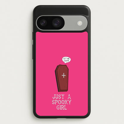 Just A Spooky Girl  - Halloween Phone Case for Google Pixel 9 / 9 Pro