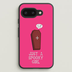 Just A Spooky Girl  - Halloween Phone Case for Google Pixel 9a