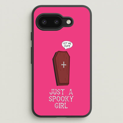 Just A Spooky Girl  - Halloween Phone Case for Google Pixel 9a