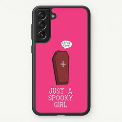 Just A Spooky Girl  - Halloween Phone Case for Galaxy S22