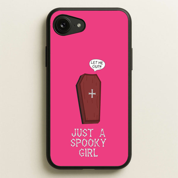 Just A Spooky Girl  - Halloween Phone Case for iPhone 16e