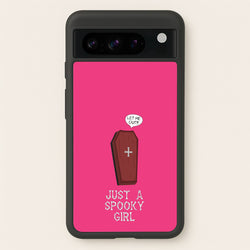Just A Spooky Girl  - Halloween Phone Case for Google Pixel 8 Pro