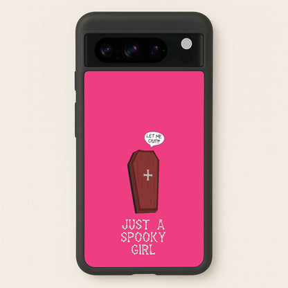 Just A Spooky Girl  - Halloween Phone Case for Google Pixel 8 Pro