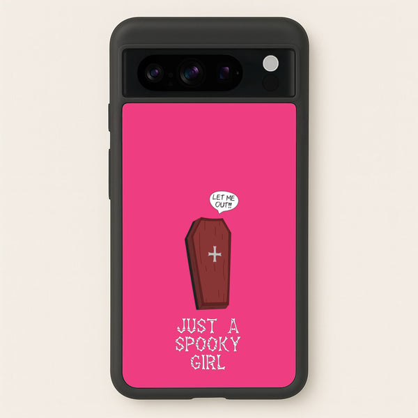 Just A Spooky Girl  - Halloween Phone Case for Google Pixel 8 Pro