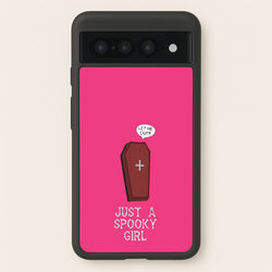 Just A Spooky Girl  - Halloween Phone Case for Google Pixel 7 Pro