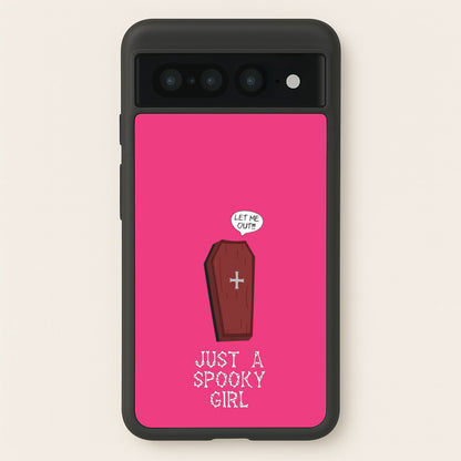 Just A Spooky Girl  - Halloween Phone Case for Google Pixel 7 Pro