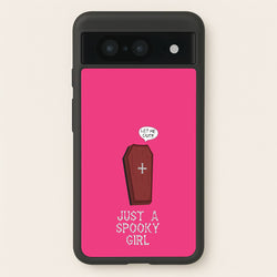 Just A Spooky Girl  - Halloween Phone Case for Google Pixel 8