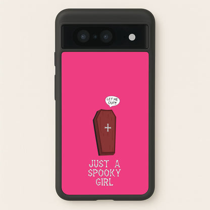 Just A Spooky Girl  - Halloween Phone Case for Google Pixel 8