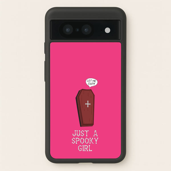 Just A Spooky Girl  - Halloween Phone Case for Google Pixel 8