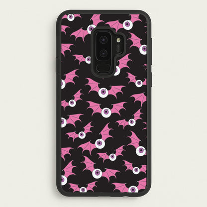 Bat Eye Pattern  - Halloween Phone Case for Galaxy S9 Plus