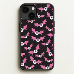 Bat Eye Pattern  - Halloween Phone Case for iPhone 13 Mini