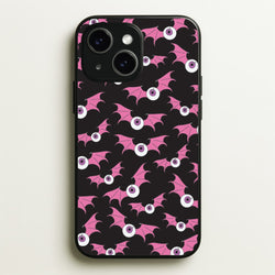 Bat Eye Pattern  - Halloween Phone Case for iPhone 14 Plus