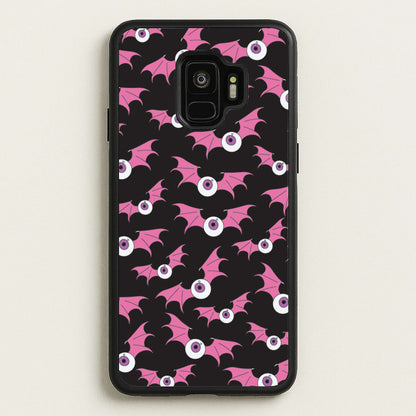 Bat Eye Pattern  - Halloween Phone Case for Galaxy S9