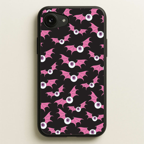Bat Eye Pattern  - Halloween Phone Case for iPhone 16e