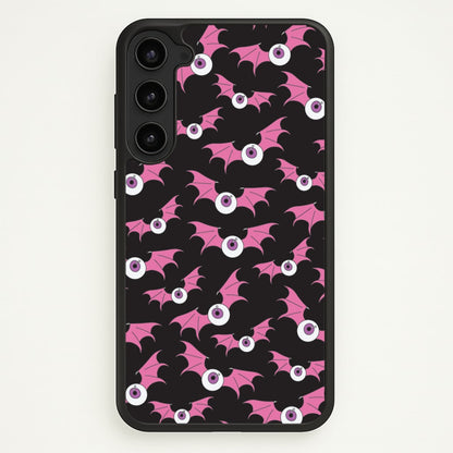 Bat Eye Pattern  - Halloween Phone Case for Galaxy S23 Plus