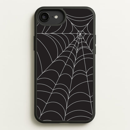 Black Cobwebs Pattern  - Halloween Phone Case for iPhone 6 Plus / 7 Plus / 8 Plus