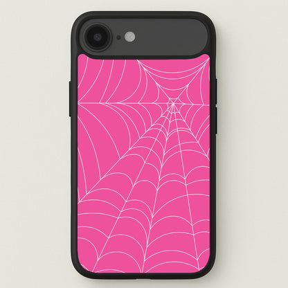 Pink Cobwebs Pattern Phone Case for iPhone 17 Air