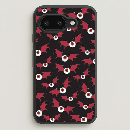Red Bat Pattern  - Halloween Phone Case for Google Pixel 9a