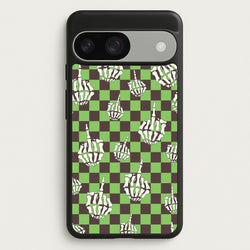 Green Middle Finger  - Halloween Phone Case for Google Pixel 9 / 9 Pro