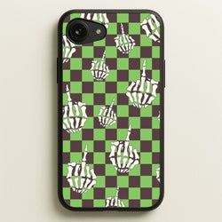 Green Middle Finger  - Halloween Phone Case for iPhone 16e