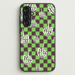 Green Middle Finger  - Halloween Phone Case for Galaxy S23FE