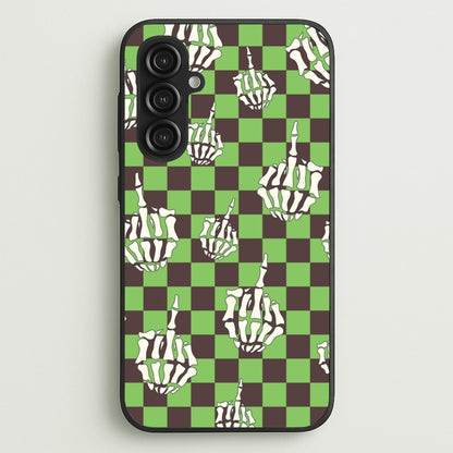 Green Middle Finger  - Halloween Phone Case for Galaxy S23FE