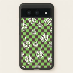 Green Middle Finger  - Halloween Phone Case for Google Pixel 8a