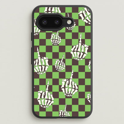 Green Middle Finger  - Halloween Phone Case for Google Pixel 9a
