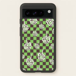 Green Middle Finger  - Halloween Phone Case for Google Pixel 8 Pro