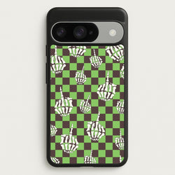 Green Middle Finger Phone Case for Google Pixel 10 / 10 Pro