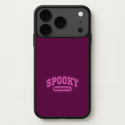 Spooky Season Varsity Phone Case for iPhone 17 Pro