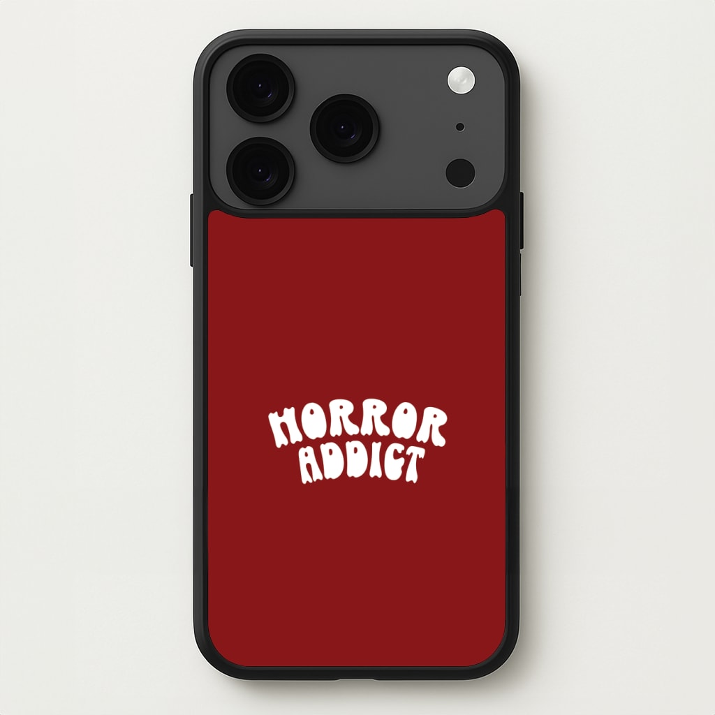 Horror Addict Phone Case for iPhone 17 Pro