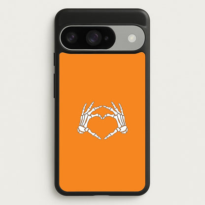 Skeleton Heart Phone Case for Google Pixel 10 / 10 Pro