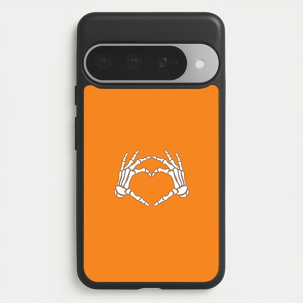 Skeleton Heart Phone Case for Google Pixel 10 Pro XL