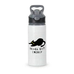 Black Cat Energy Active Water Bottle
