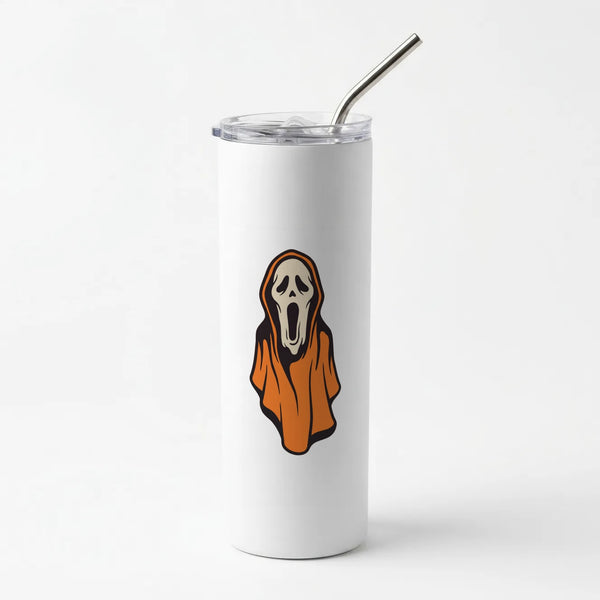 Orange Scream Skinny Tumbler