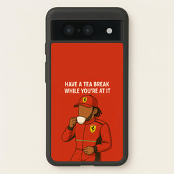 Hamilton's Tea Break  - F1 Phone Case for Google Pixel 8