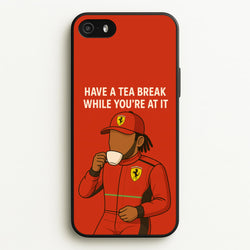 Hamilton's Tea Break  - F1 Phone Case for iPhone 5 / 5s / SE 2016