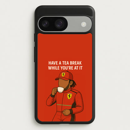 Hamilton's Tea Break  - F1 Phone Case for Google Pixel 9 / 9 Pro