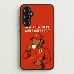 Hamilton's Tea Break  - F1 Phone Case for Galaxy A14