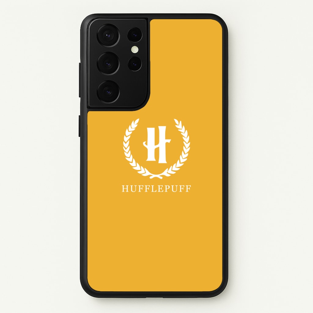 Hufflepuff  - Harry Potter Phone Case for Galaxy S21 Ultra